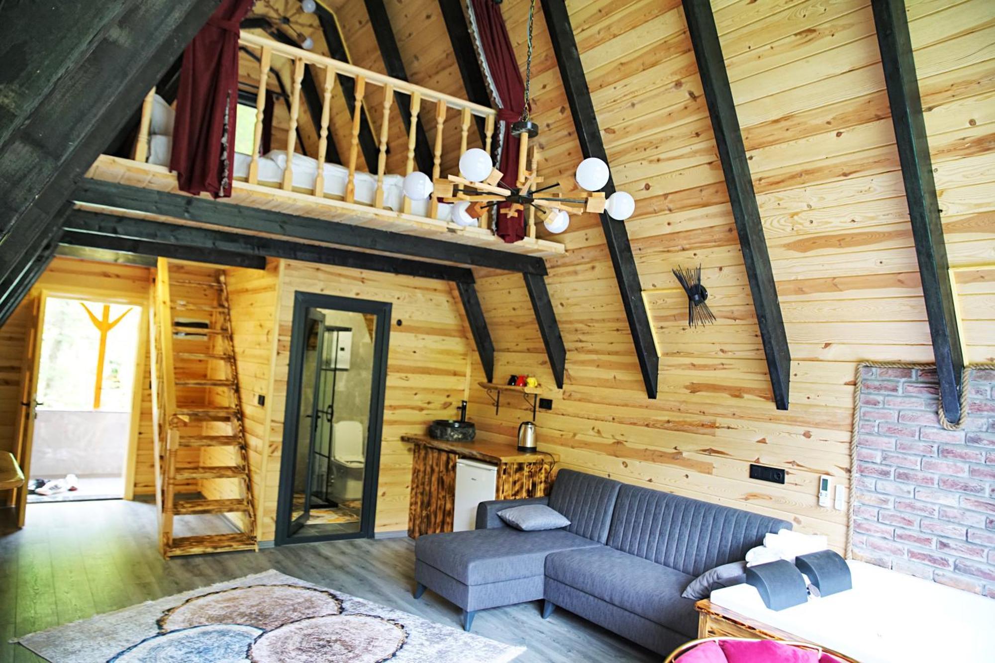 Tabiat Bungalows Çamlıhemşin Buitenkant foto