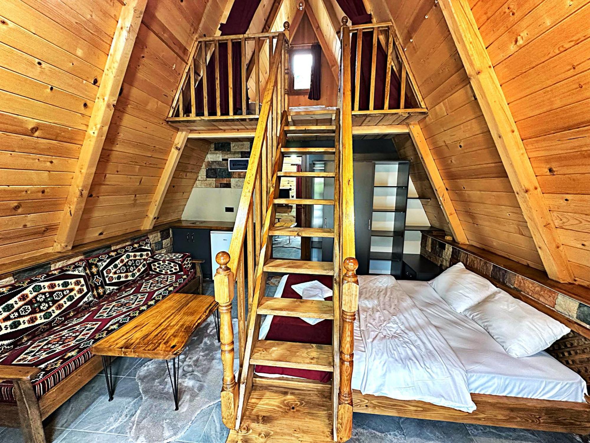 Tabiat Bungalows Çamlıhemşin Buitenkant foto