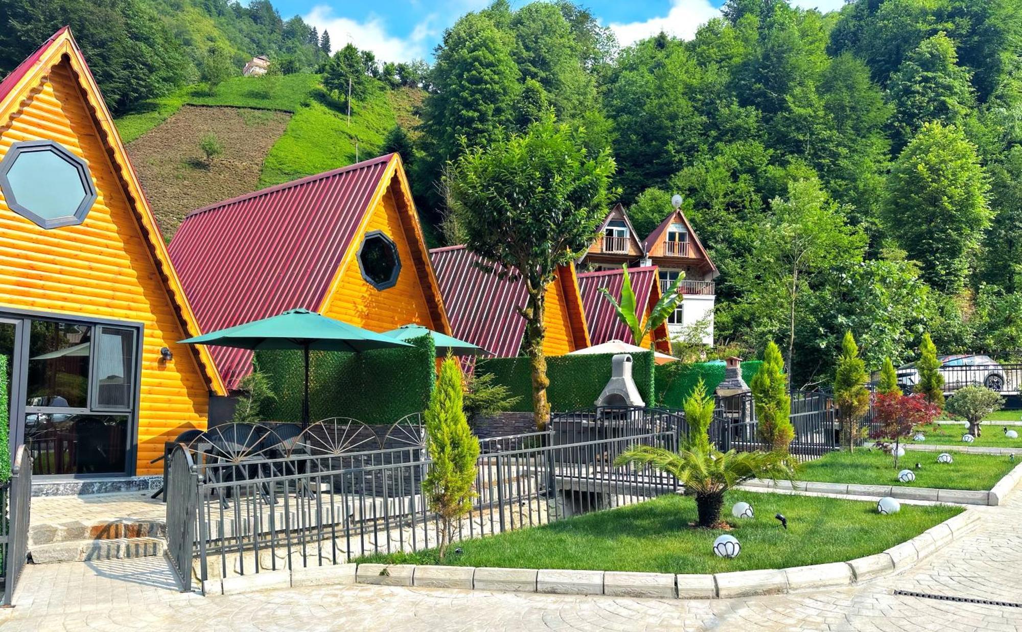 Tabiat Bungalows Çamlıhemşin Buitenkant foto
