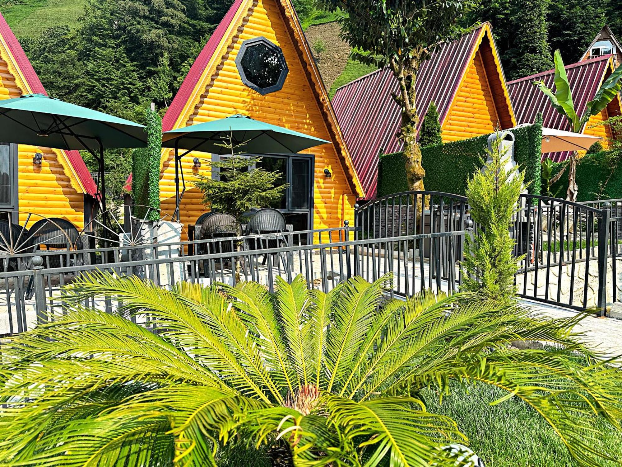 Tabiat Bungalows Çamlıhemşin Buitenkant foto