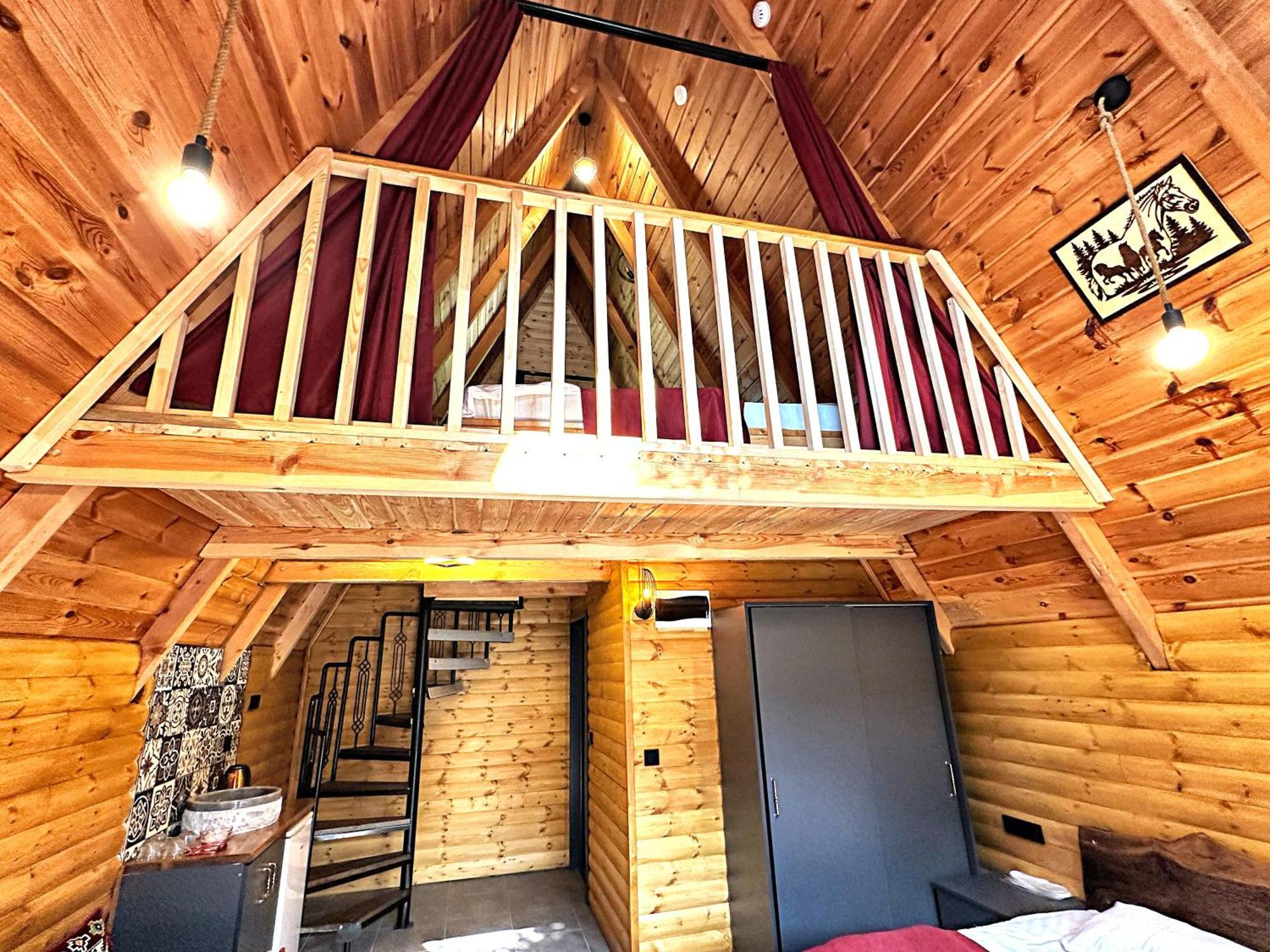 Tabiat Bungalows Çamlıhemşin Buitenkant foto
